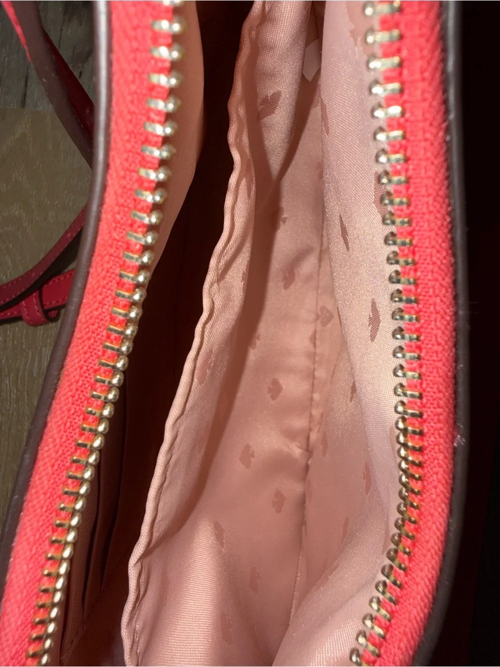 kate spade staci crossbody in dark watermelon gelato VGUC
